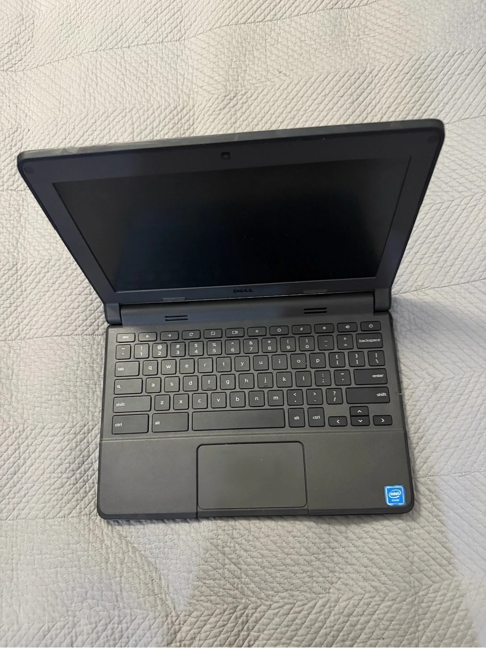 Dell Chromebook 3120 Laptop - Matte Black for parts or repair